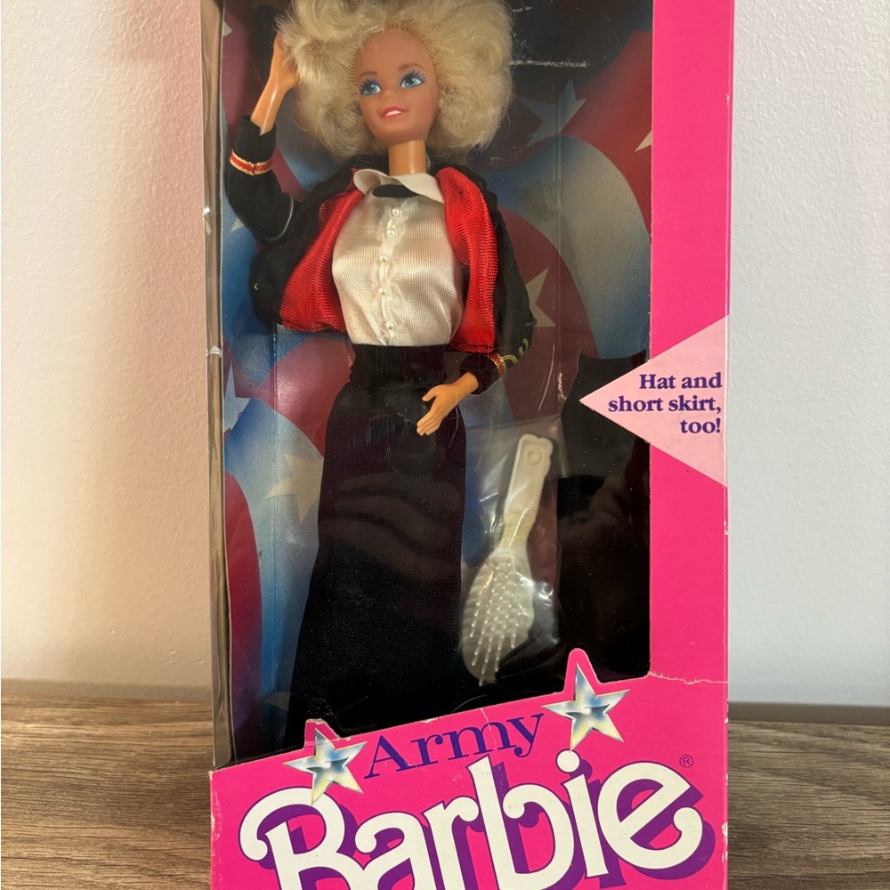 Vintage Army Military Barbie American Beauties Collection Limited Edition